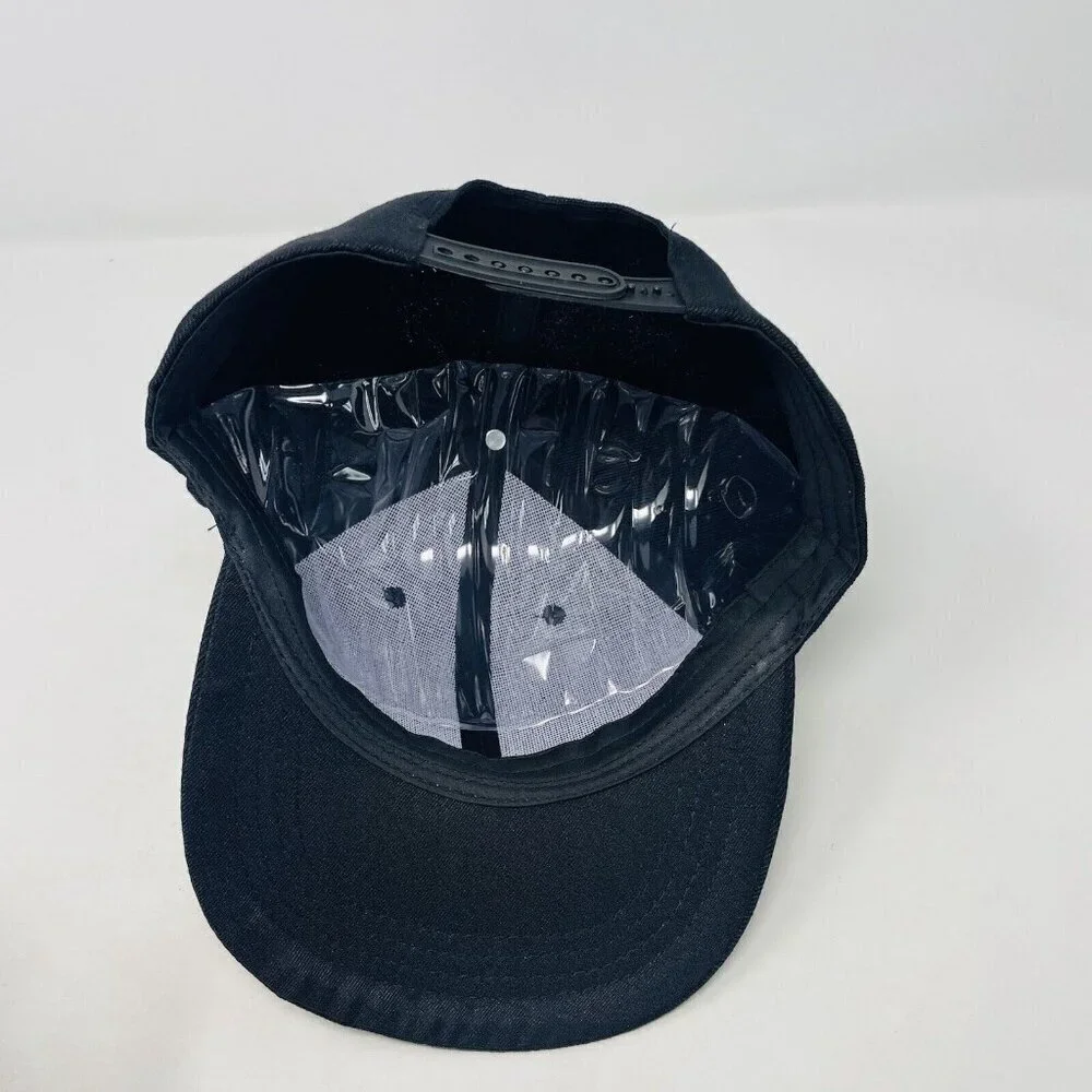 Mens Skeleton Hand with Microphone Canvas Trucker Hat‎ Snapback Adjustable Cap